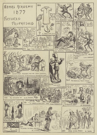 Royal Academy 1877, Pictures Prophesied by Edward A. Armitage